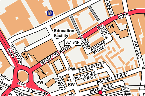 SE1 9NN map - OS OpenMap – Local (Ordnance Survey)