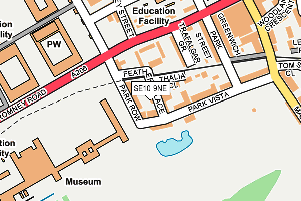 Map of OMHG LTD at local scale