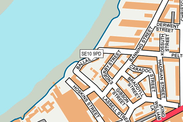 Map of R & P RESTAURANTS LTD at local scale