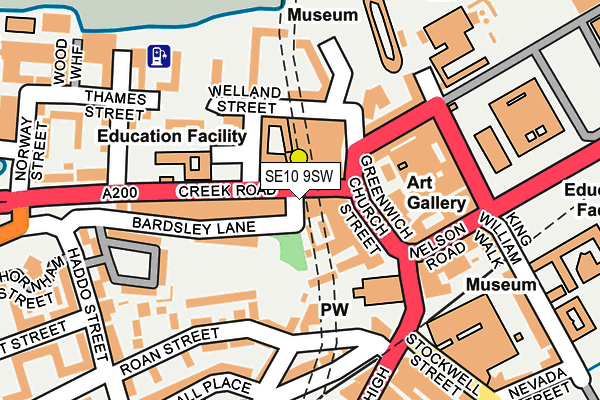 Map of GREENWICH PHOTOGRAPHY LIMITED at local scale