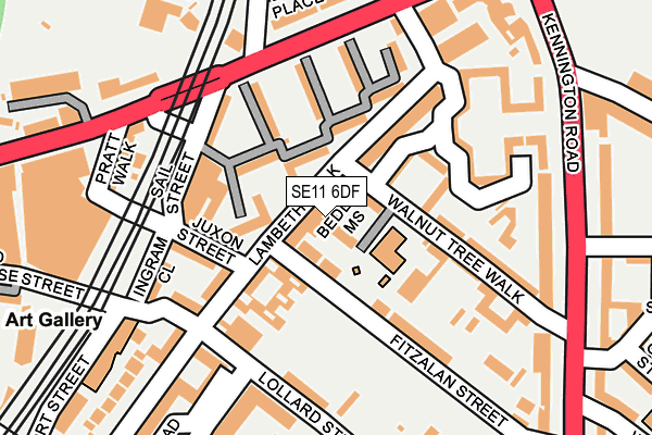 Map of ALIE PROPERTIES LTD at local scale