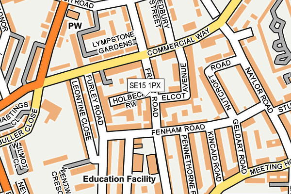 Map of JAMIE RUMSON STUDIOS LTD at local scale