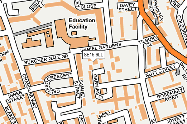 Map of AZOR IT SOLUTIONS LTD at local scale