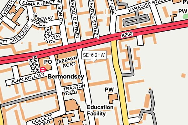 Map of RAMSEY RESIDENTIAL LIMITED at local scale