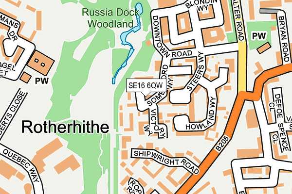Map of SECULEDERF LIMITED at local scale