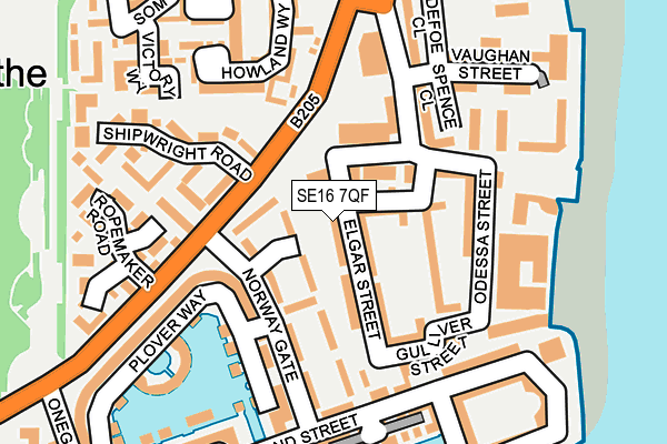 Map of MENACEO LIMITED at local scale