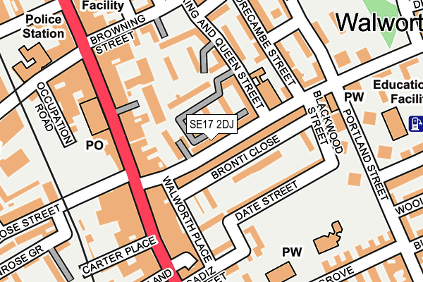Map of BAIGS ENTERPRISE LTD at local scale