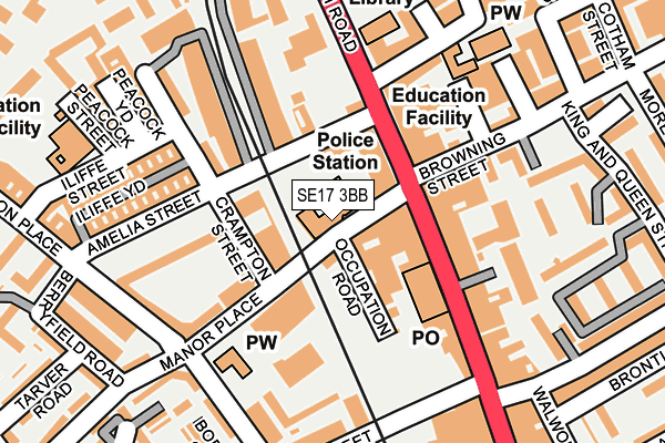 Map of REPAIR LONDON LIMITED at local scale