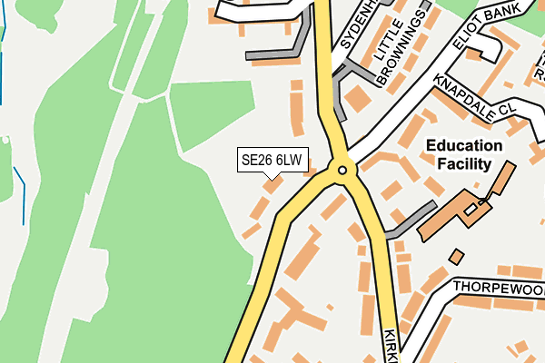 Map of ORCHESTRATE HEALTH SERVICES LIMITED at local scale