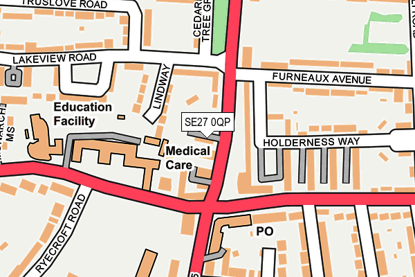Map of FLMNG LTD at local scale