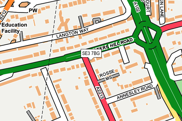 Map of CROSSHARBOUR FREEHOLD LIMITED at local scale