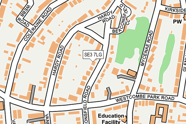 Map of TKR PLAY LTD at local scale