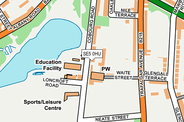 Map of SPS MOTOR SPARES PARTS LTD at local scale