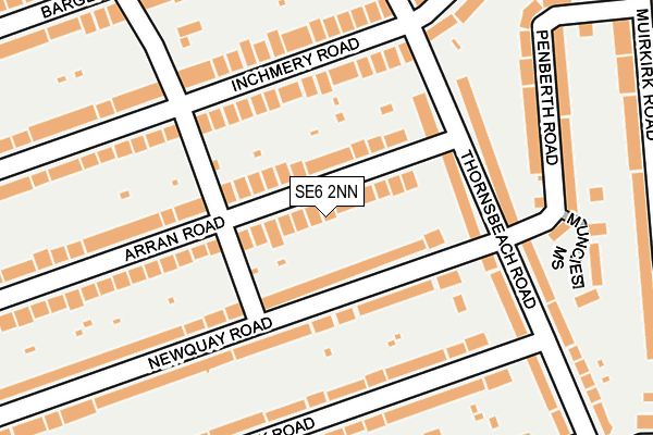 SE6 2NN map - OS OpenMap – Local (Ordnance Survey)