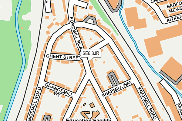 SE6 3JR map - OS OpenMap – Local (Ordnance Survey)