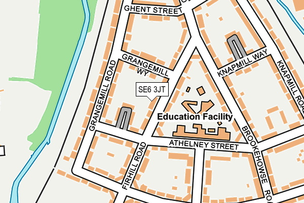 SE6 3JT map - OS OpenMap – Local (Ordnance Survey)