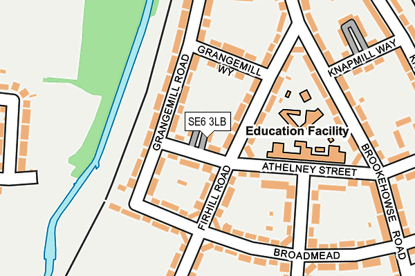 SE6 3LB map - OS OpenMap – Local (Ordnance Survey)