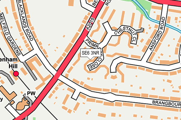 SE6 3NR map - OS OpenMap – Local (Ordnance Survey)
