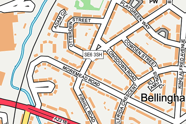 SE6 3SH map - OS OpenMap – Local (Ordnance Survey)