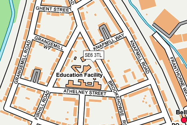 SE6 3TL map - OS OpenMap – Local (Ordnance Survey)
