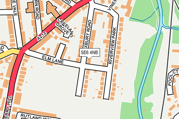 SE6 4NB map - OS OpenMap – Local (Ordnance Survey)