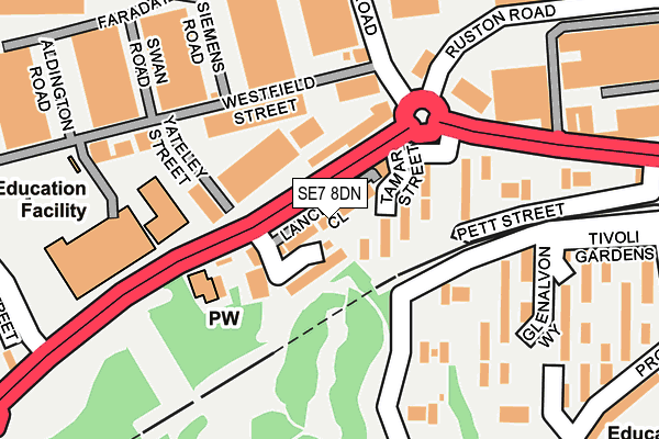 Map of SOUTH STREET EN3 LTD at local scale