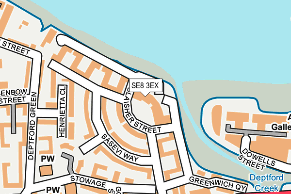 Map of STUDIO MARKS LTD at local scale