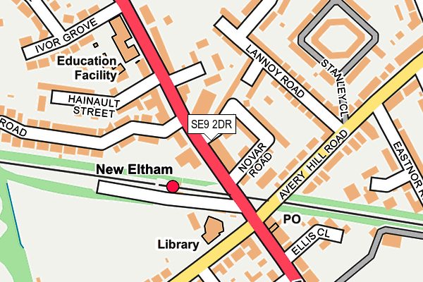 Map of GLADEWOOD TAVERNS (THE WHEATSHEAF) LIMITED at local scale