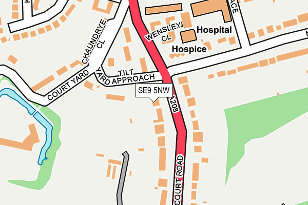 Map of 20 COURT ROAD LIMITED at local scale