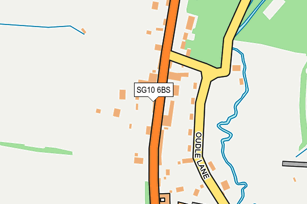 SG10 6BS map - OS OpenMap – Local (Ordnance Survey)