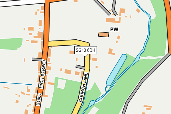 Map of NICKCO LIMITED at local scale