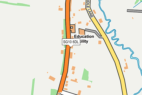 Map of J AND J VIRTUE (ARTISTS) LTD at local scale