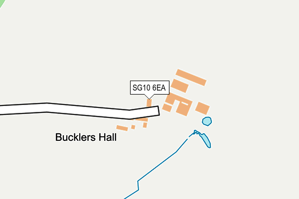 SG10 6EA map - OS OpenMap – Local (Ordnance Survey)
