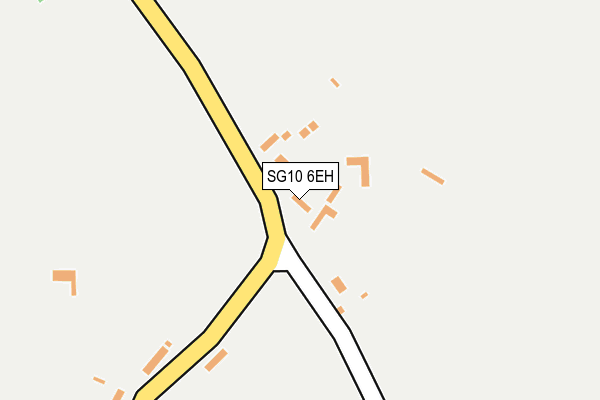SG10 6EH map - OS OpenMap – Local (Ordnance Survey)