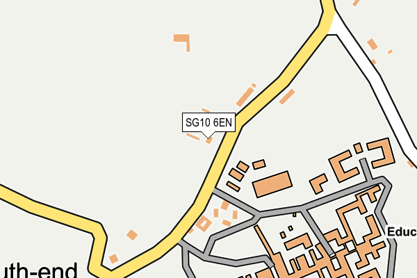 SG10 6EN map - OS OpenMap – Local (Ordnance Survey)