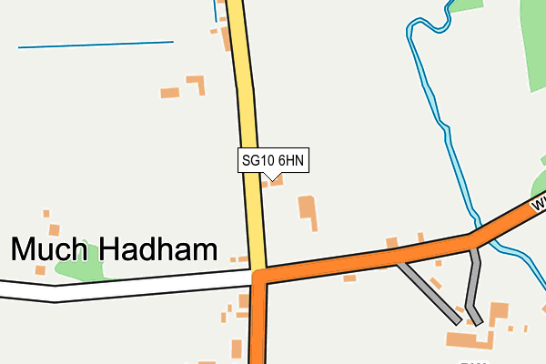 SG10 6HN map - OS OpenMap – Local (Ordnance Survey)