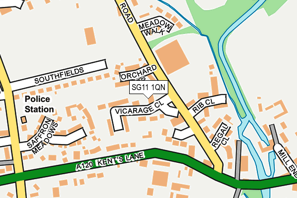 Map of ENFIELD SAFETY LIMITED at local scale