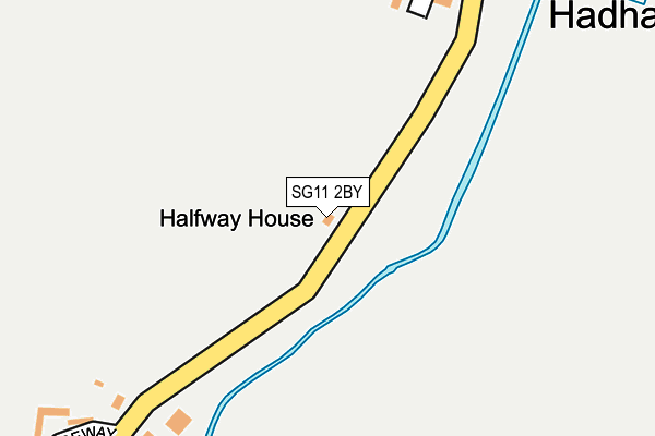 SG11 2BY map - OS OpenMap – Local (Ordnance Survey)