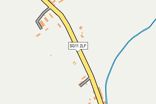 SG11 2LF map - OS OpenMap – Local (Ordnance Survey)