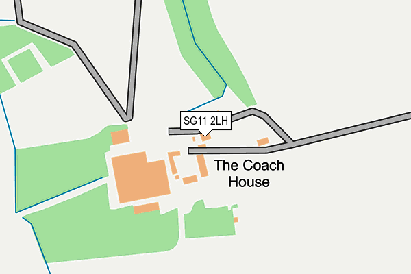 SG11 2LH map - OS OpenMap – Local (Ordnance Survey)