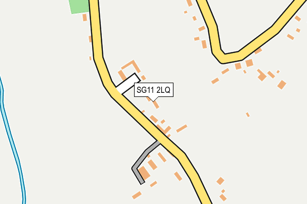 SG11 2LQ map - OS OpenMap – Local (Ordnance Survey)