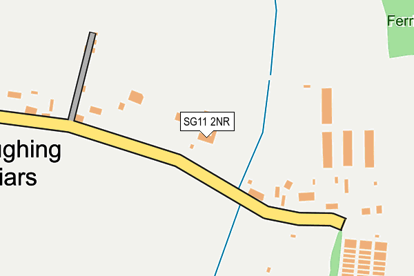 SG11 2NR map - OS OpenMap – Local (Ordnance Survey)