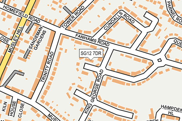 Map of STRICTLY GOOD VIBES (SGV) LIMITED at local scale