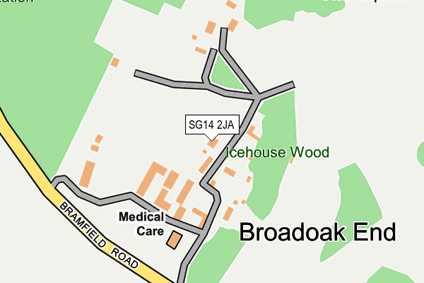 Map of ROCKHOPPER HEALTHCARE LTD at local scale