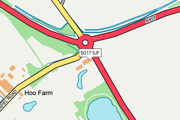 Map of EZMIN LIMITED at local scale