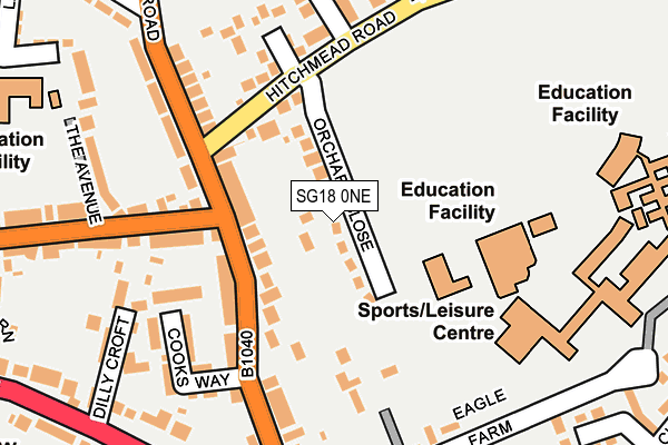 Map of SARAH PERKINS ACCOUNTANCY SERVICES LIMITED at local scale