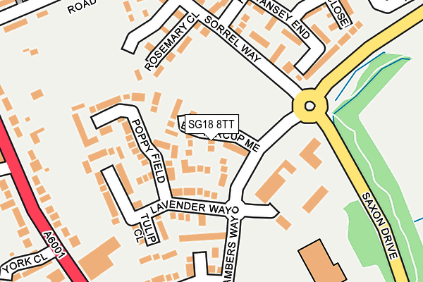 Map of ASSET AND FRONTLINE SECURITY SERVICES LTD at local scale
