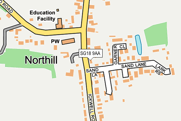 Map of MOVAT LIMITED at local scale