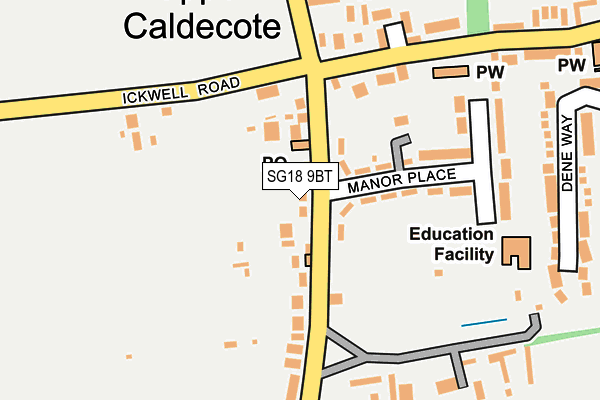 Map of AMPED BUILDING MANAGEMENT LTD at local scale