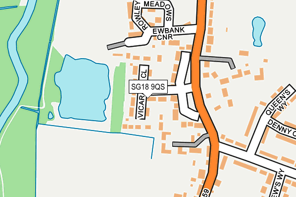 Map of RJG GLOBAL CONSULTING LTD at local scale